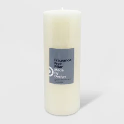 Unscented Pillar Candle Cream - Made By Design -Home Improvement Store GUEST a4bcf30d 5868 4a82 8d92 12ed5864193d