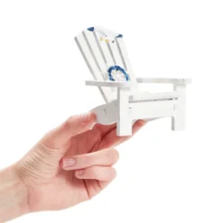 Juvale Set Of 4 Mini Beach Chair For Bathroom, Nautical Home Decor, Ocean Decorations (4 In) -Home Improvement Store GUEST a7240d3e cf8b 462d b607 7b80f073ccb0