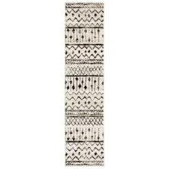 Gabriella Geometric Etchings Rug Ivory/Black - Captiv8e Designs -Home Improvement Store GUEST a8192b8e c682 4703 92a1 aa3013d6d6cb