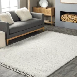 NuLOOM Neva Modern Tasseled Shag Area Rug -Home Improvement Store GUEST a8b10c77 8cf9 47b3 bc84 58d81ead77f6