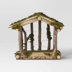 4pc Battery Operated Lit Wood Nativity Scene Figurine Set - Wondershop™ -Home Improvement Store GUEST aa9840fe 2891 4766 a331 fd77e6abf848