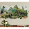 Giant Dinosaurs Scene Peel And Stick Wall Graphic - RoomMates -Home Improvement Store GUEST aac96e42 c572 4cca ad7c e645dc279186
