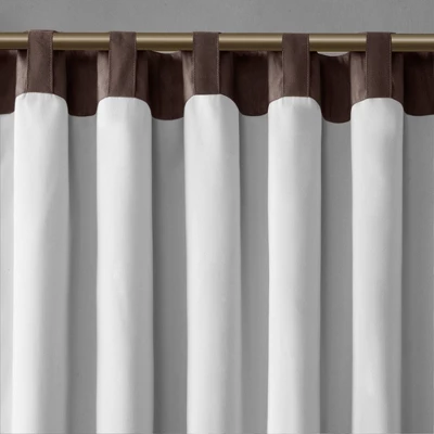 18"x50" Faux Silk Blackout Embroidered Window Valance - Aden 7 18"x50" Faux Silk Blackout Embroidered Window Valance - Aden - Image 5