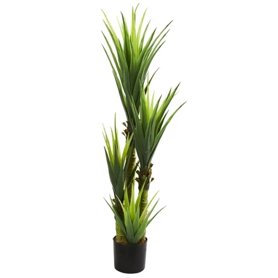 Nearly Natural 4.5-ft Dracaena Plant 3 Nearly Natural 4.5-ft Dracaena Plant