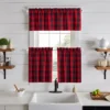 Farmhouse Living Holiday Buffalo Check Window Curtain Tier Set - Elrene Home Fashions -Home Improvement Store GUEST acf12711 d623 441c a3aa cd7229d9d19a