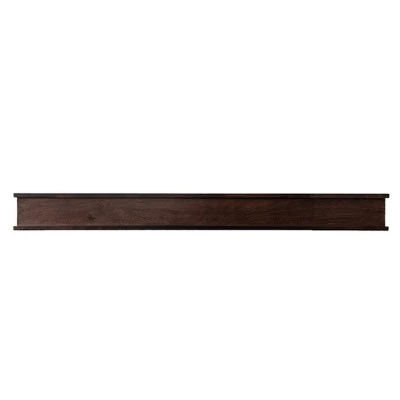 Modern Ember Muirwood Maple Wood Fireplace Mantel Shelf | Elegant Transitional Design With Symmetrical Top & Bottom Molding - Wall Mounted 8 Modern Ember Muirwood Maple Wood Fireplace Mantel Shelf | Elegant Transitional Design With Symmetrical Top & Bottom Molding - Wall Mounted - Image 6