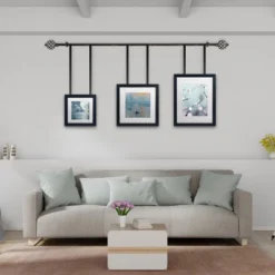 Hastings Home 3/4" X 48-84" Curtain Rod With Decorative Twisted Sphere Finials & Hardware For Home Décor In Bedroom & Kitchen - Brass -Home Improvement Store GUEST b1fe58ea 3640 4d66 9ae4 c6c91545f7eb