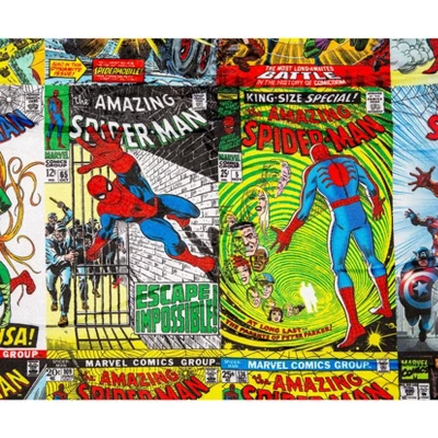 Surreal Entertainment Marvel Spider-Man 60th Anniversary Special Edition Blue Throw Blanket 4 Surreal Entertainment Marvel Spider-Man 60th Anniversary Special Edition Blue Throw Blanket - Image 2