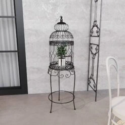 47" Iron Vintage Birdcage Black - Olivia & May 33 47" Iron Vintage Birdcage Black - Olivia & May -Home Improvement Store GUEST b27785d2 b52c 4054 9e91 a60c0d64edac