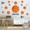 Big Dot Of Happiness Nothin’ But Net - Basketball - Peel And Stick Sports Decor Vinyl Wall Art Stickers - Wall Decals - Set Of 20 -Home Improvement Store GUEST b35c4423 ffd4 4eb5 ade4 ec91a544ea44