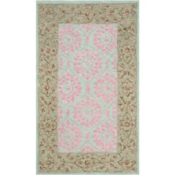 Mina Leaf Hooked Rug - Safavieh -Home Improvement Store GUEST b44f4ecf 1465 423a 8b9a b196eb40987c