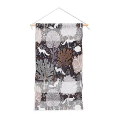 Avenie Countryside Forest Snow Fox Fiber Wall Hanging - Society6 -Home Improvement Store GUEST b66b8dd0 5fb8 4639 866f 76b2a704ac43