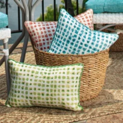 2pc Outdoor/Indoor Alauda Over-Sized Rectangular Throw Pillow - Pillow Perfect -Home Improvement Store GUEST b66d1517 3f55 4ff3 b95e ddb6ed9de224
