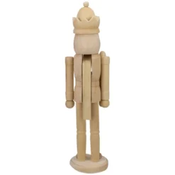 Northlight 14.75" Unfinished Paintable Wooden Christmas Nutcracker With A Crown -Home Improvement Store GUEST b9cfafea f5b1 40ed bb02 decb4cddcacd