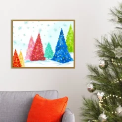 24" X 18" Magic Christmas Trees I By PI Studio Framed Canvas Wall Art - Amanti Art 11 24" X 18" Magic Christmas Trees I By PI Studio Framed Canvas Wall Art - Amanti Art -Home Improvement Store GUEST ba1b9df9 ce46 4856 91ad 5cc1597e11dc