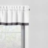 Bacati - MixNMatch Gray Band Window Valance -Home Improvement Store GUEST bc6e6f98 7a28 4a4f 8e82 57d6e5ef06de