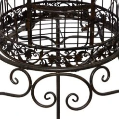 47" Iron Vintage Birdcage Black - Olivia & May 25 47" Iron Vintage Birdcage Black - Olivia & May -Home Improvement Store GUEST bd4043fe c4dd 487c 885e e815735caf5c