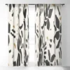 Evamatise Abstract Spider Orchids Single Panel Sheer Window Curtain - Society6 -Home Improvement Store GUEST bd405e80 4fe5 4dec b3f2 c9743ddf2bee