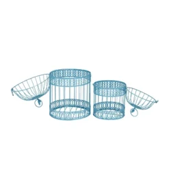 Set Of 2 Metal 15.6" Country Cottage Birdcage - Olivia & May -Home Improvement Store GUEST bd72bbfa 7e58 4370 a934 a23589371c57