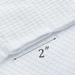 Trinity Waffle Weave Textured Solid Curtains For Bathroom Kitchen Cafe -Home Improvement Store GUEST bd8de6b5 f0b8 4c06 bc11 45a69c9d50a4