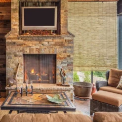 60" X 72" Outdoor Cord-Free Natural Rollup Blinds Natural - Radiance -Home Improvement Store GUEST be2299ea cc9e 4e92 82be 804130784fe1