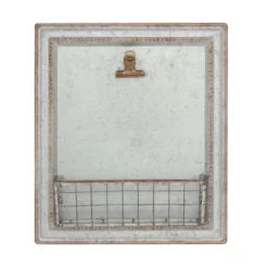 15.2" X 13.2" Rustic Galvanized Metal Magnetic Memo Board Silver - Stonebriar Collection -Home Improvement Store GUEST be5bd932 6ad0 4f9b bb4a 0fe8527ae17e