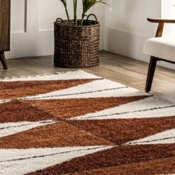 NuLOOM Kali Shaggy Diamond Tassel Area Rug -Home Improvement Store GUEST be99952c 2f60 4968 b817 26238160cc79