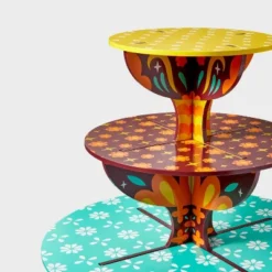 Día De Muertos 3-Tier Wood Decorative Tray - Designed With Luis Pinto -Home Improvement Store GUEST c0886916 8d20 4a69 861b 5b82472a2f4b