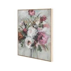 30" X 30" Floral Hand Embellished Framed Canvas Art - Tyler & Finn -Home Improvement Store GUEST c0ec4df5 51b2 4fde 9bb6 1d81873cc294