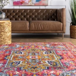 NuLOOM Reyna Medallion Area Rug -Home Improvement Store GUEST c1933ec1 8dfb 4583 bc10 641d21469167