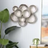 Aluminum Plate Wall Decor With Uneven Edges Silver - Olivia & May -Home Improvement Store GUEST c29fa16b a3f9 4eaf b4bf b621cda2b865