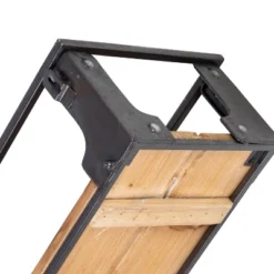 Honey-Can-Do Metal And Wood Wall Shelves -Home Improvement Store GUEST c339570a 54da 4c88 8aae 6d66166aba64