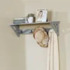36" Middlebury Coat Hook With Shelf Gray - Alaterre Furniture 1 36" Middlebury Coat Hook With Shelf Gray - Alaterre Furniture -Home Improvement Store GUEST c356f6ec 35a5 4009 9186 0833d4a92538