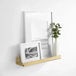 MDesign Metal Household Wall Mount Organizer Storage Basket -Home Improvement Store GUEST c463c1f3 43a0 45e0 897e be3446f15181