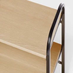 Wood Wall Shelf Black Metal - Brightroom™ -Home Improvement Store GUEST c5ceb0dc 35cd 4a85 9f04 fc9e847fdabd