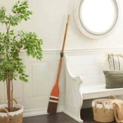 Wood Paddle Novelty Canoe Oar Wall Decor With Arrow And Stripe Patterns - Olivia & May 15 Wood Paddle Novelty Canoe Oar Wall Decor With Arrow And Stripe Patterns - Olivia & May -Home Improvement Store GUEST c71e400c 6988 449c 884e 42a24313acab