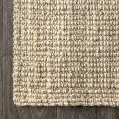 Hiro Hand Woven Chunky Jute Area Rug - JONATHAN Y -Home Improvement Store GUEST c968cceb d0f1 4076 b0b7 8b59f0dadc21