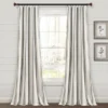 Home Boutique Farmhouse Stripe Yarn Dyed Cotton Window Curtain Panels Dark Gray 42X84 Set -Home Improvement Store GUEST ca315f1d 677d 489a b6a5 00f32b7b9098