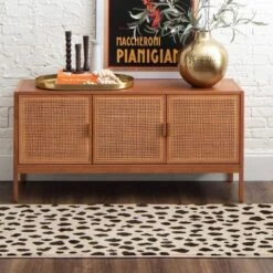 Daffodil Leopard Print Woven Rug - Threshold™ -Home Improvement Store GUEST ca6f0185 7f07 4025 bbdb 2103d7e23c18