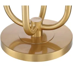 Possini Euro Design Mid Century Modern Glam Style Floor Lamp 4-Light LED 68.5" Tall Warm Gold Glass Globe Shade For Living Room House Uplight -Home Improvement Store GUEST cc51f5fd 7f53 4bc4 a04a bcff2955d044