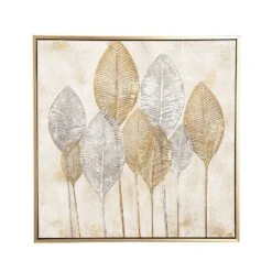 Canvas Leaf Framed Wall Art With Gold Frame Brown - CosmoLiving By Cosmopolitan 12 Canvas Leaf Framed Wall Art With Gold Frame Brown - CosmoLiving By Cosmopolitan -Home Improvement Store GUEST cd989a9b 258a 4ab3 af61 d8d712d9f6ea