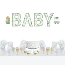 Big Dot Of Happiness Boho Botanical Baby - Peel And Stick Greenery Party Standard Banner Wall Decals - Baby -Home Improvement Store GUEST ce9ad034 2f36 4b8f b306 ca05bc97b6ec