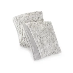 50"x70" Oversized Ruched Leopard Throw Blanket Gray - Jessica Simpson -Home Improvement Store GUEST cfe60548 2976 4ea4 b887 4c81e8ab0f25