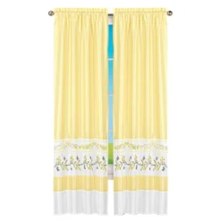 Collections Etc Yellow Butterfly Curtains -Home Improvement Store GUEST cffc79a8 fef5 4ba0 820f 9ee4e379e38d