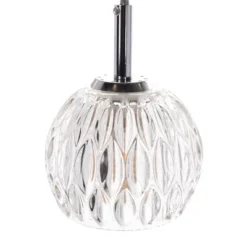 Lanson Pendant Chrome/Clear - Safavieh -Home Improvement Store GUEST d01c0318 cd28 47ea 958c a72c1866fb4d