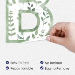 Big Dot Of Happiness Boho Botanical Baby - Peel And Stick Greenery Party Standard Banner Wall Decals - Baby -Home Improvement Store GUEST d2c0842e c22c 4d1a afd1 f3d40f10df0a