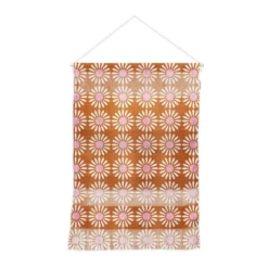 Schatzi Brown Retro Jumbo Daisy Fiber Wall Hanging Orange - Deny Designs -Home Improvement Store GUEST d35e494b 0777 4ae6 a256 dbca4a070b3f