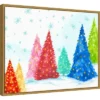 24" X 18" Magic Christmas Trees I By PI Studio Framed Canvas Wall Art - Amanti Art -Home Improvement Store GUEST d4ed8c73 5da3 4824 9aa6 26a4f2fdf824