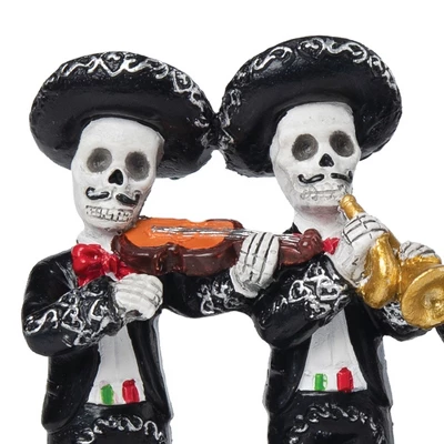Gallerie II Skeleton Mariachi Band Halloween Figure Decor 4 Gallerie II Skeleton Mariachi Band Halloween Figure Decor - Image 2