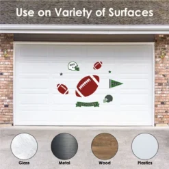 Big Dot Of Happiness End Zone - Football - Peel And Stick Sports Decor Vinyl Wall Art Stickers - Wall Decals - Set Of 20 -Home Improvement Store GUEST d53b4d56 1cba 43db bcce e2cd1d84d525